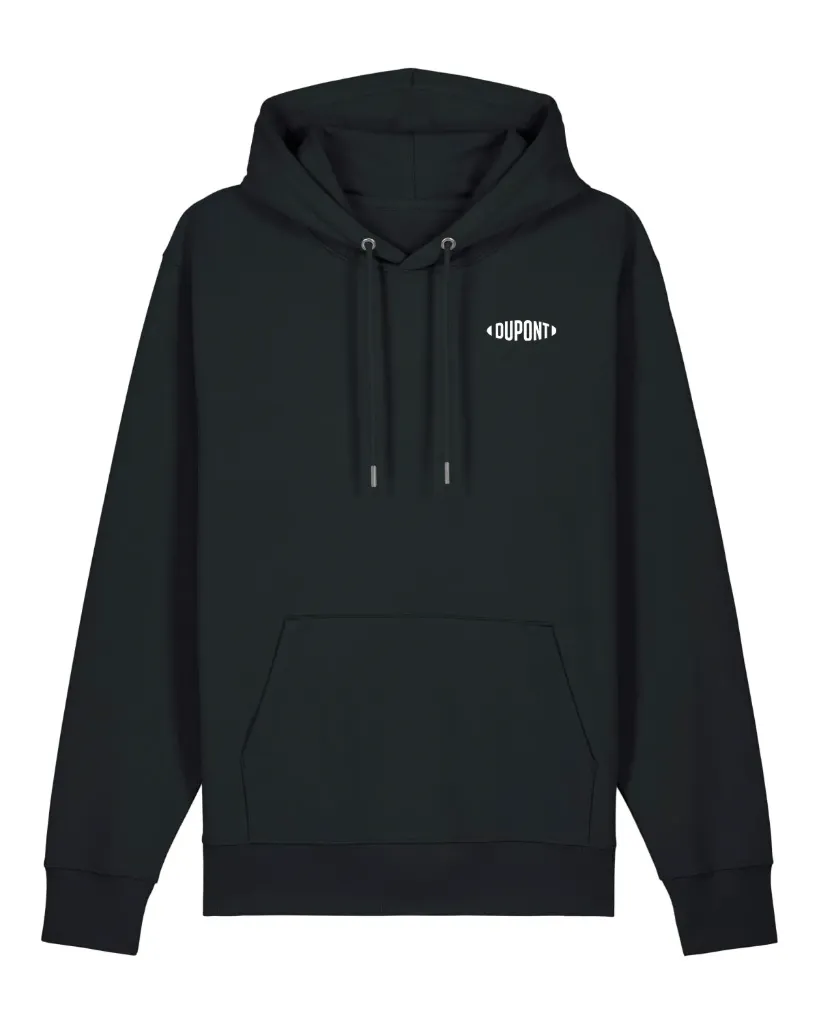 Hoodie DuPont - unisex (XS, schwarz)